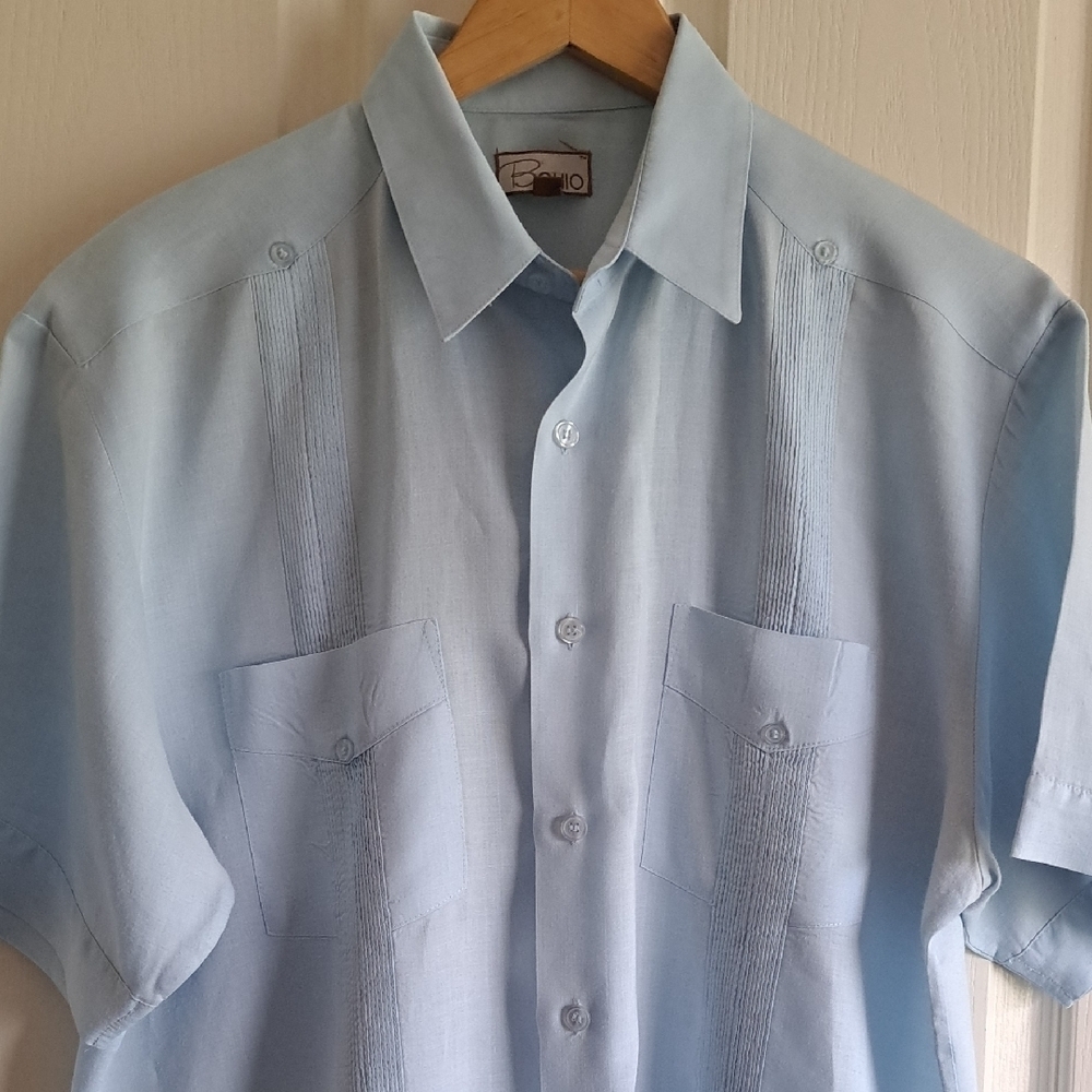 Men's Light Blue Dress Shirt